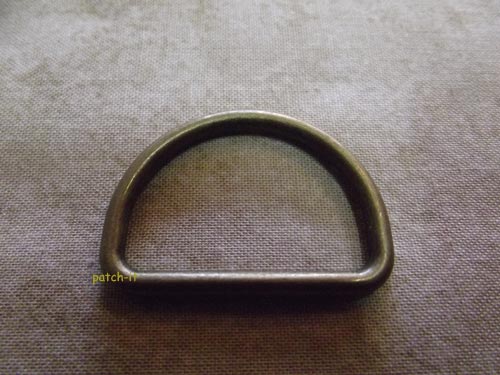 D-Ring - 40mm - altmessing