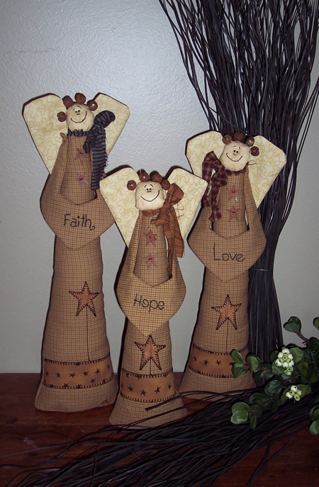 Angel Trio Figures