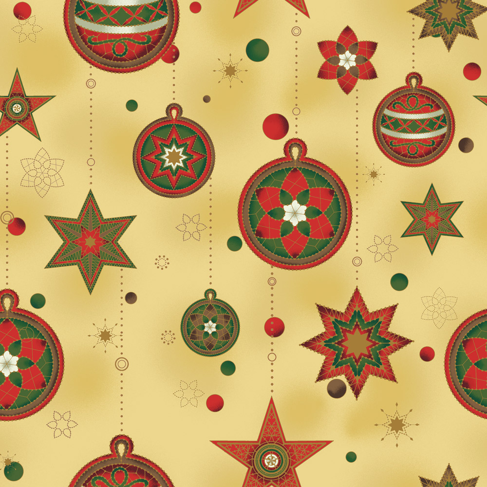 Amazing Stars - Christmas Decorations - cream