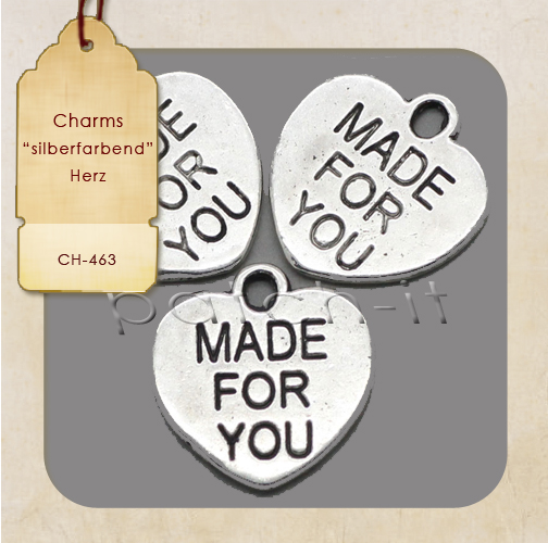 Charms \"Made for You\" Herz