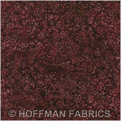 Hoffman Bali Handpaints - Branches - old pink