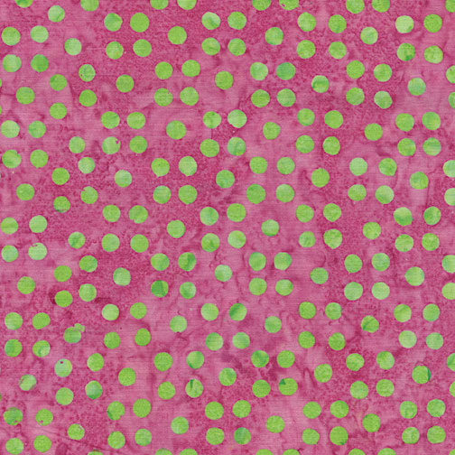 Bali Dots Great - pink-green
