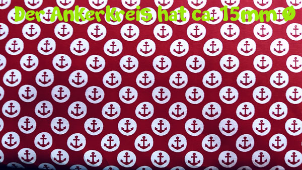 Anchor Dots - red-white