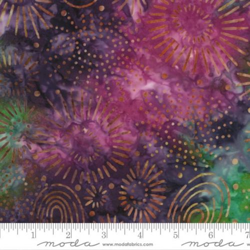 Sunny Day Batiks - Fireworks - raspberry