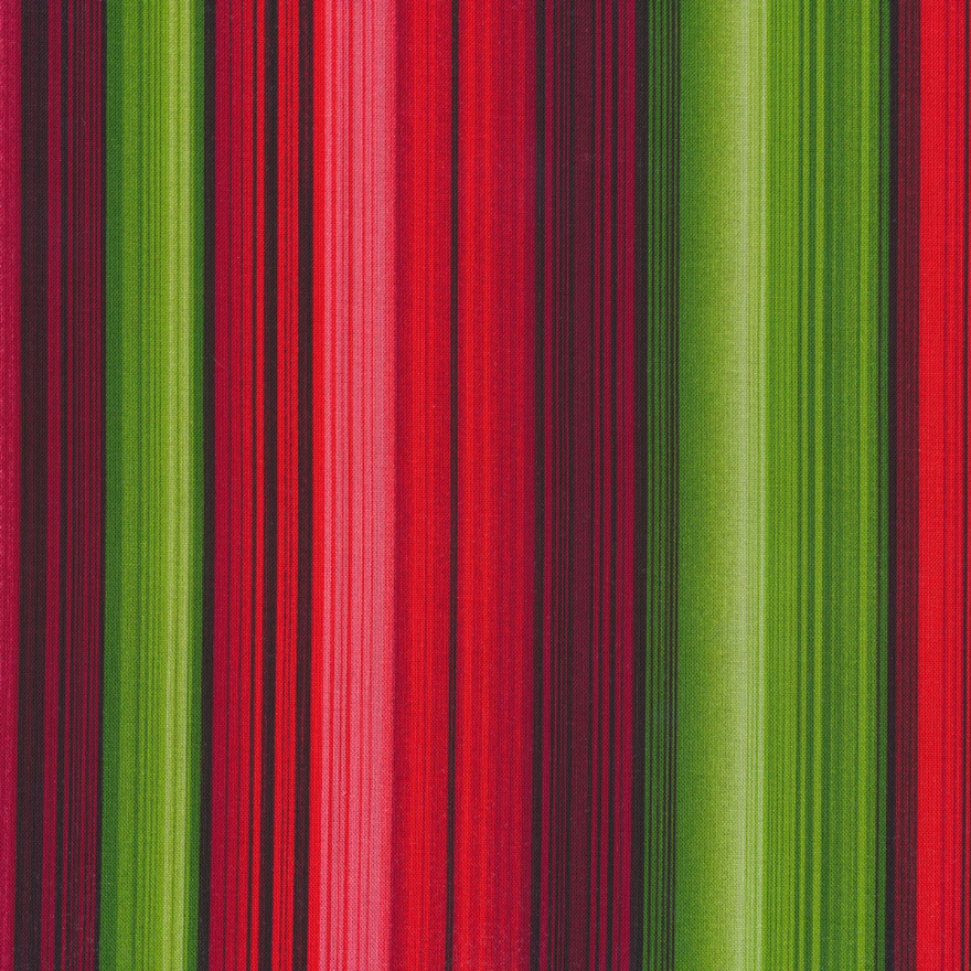 Red Poppy Stripe - red