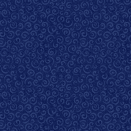 Illusions Colors - Curly Cue - navy