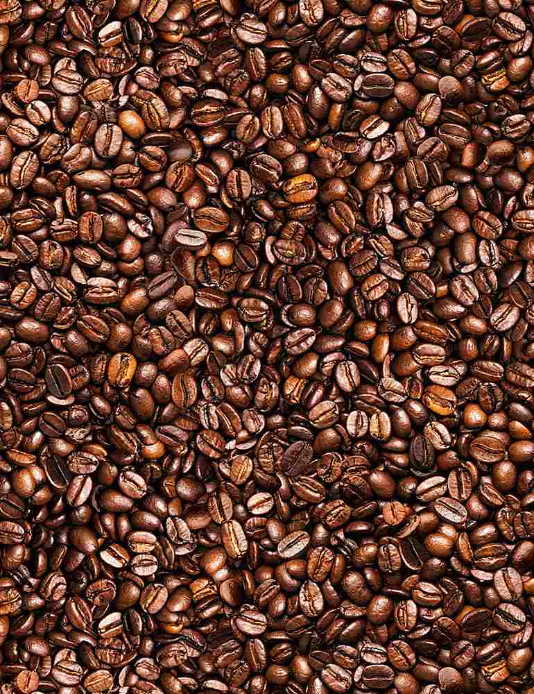 HAPPINESS IN A CUP - PACKED COFFEE BEANS - brown