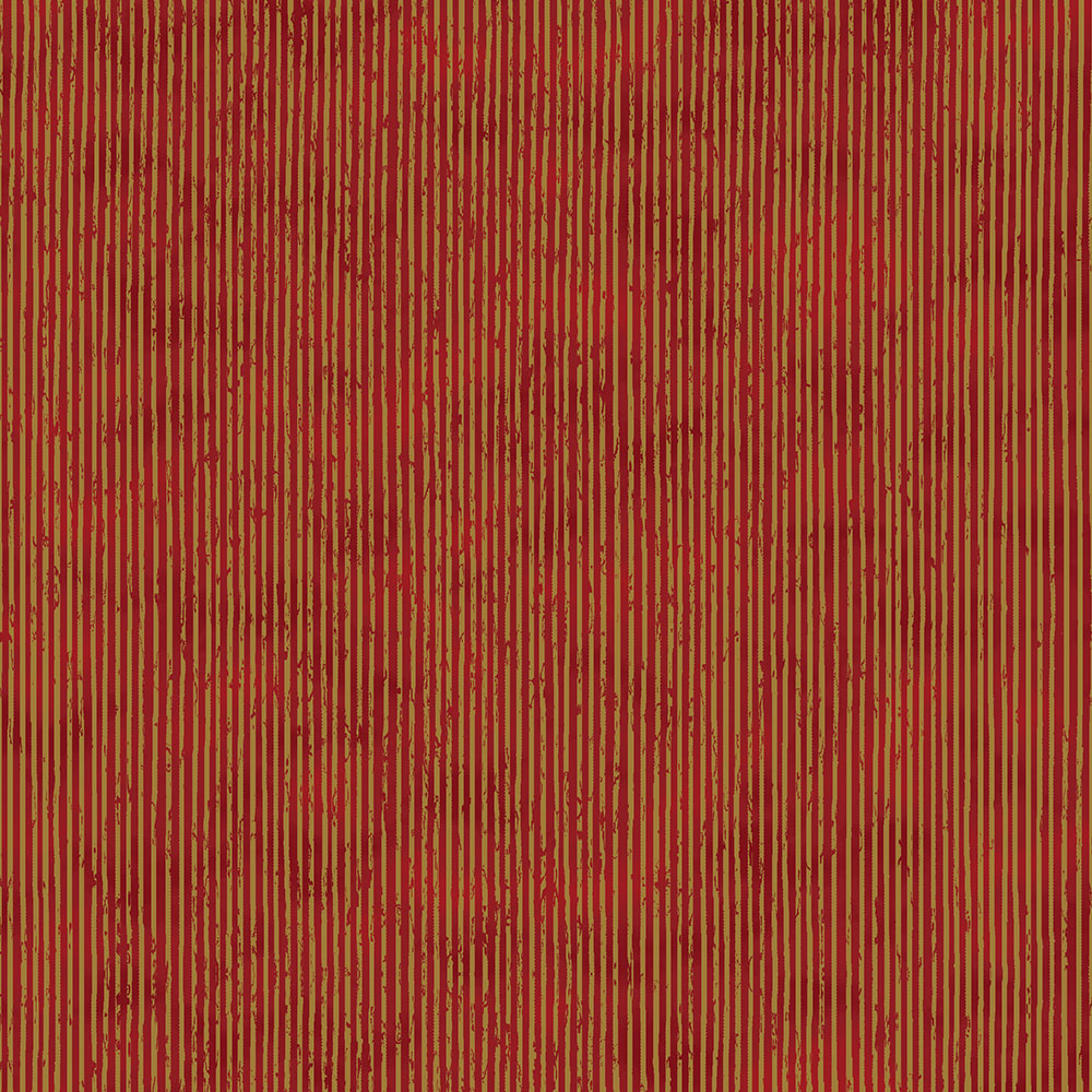Magic Christmas - Stripes - red-gold