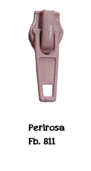 Zipper - 6mm - perlrosa