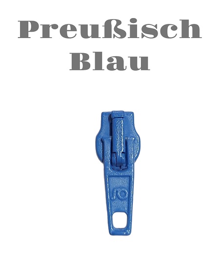 Zipper - 6mm - blau