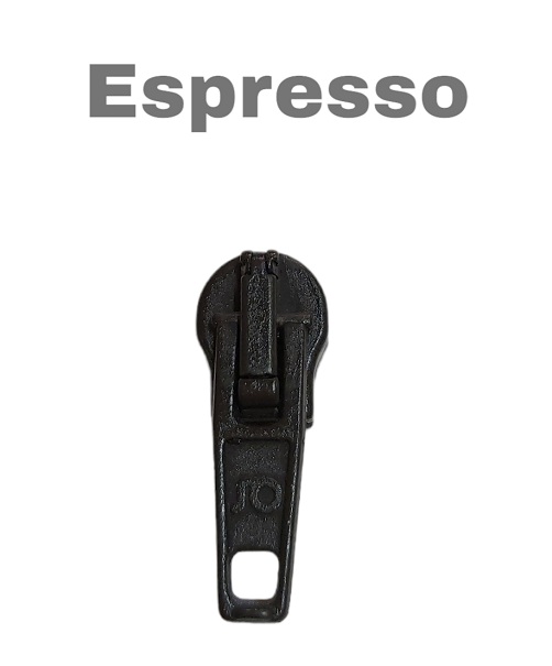 Zipper - 6mm - espresso