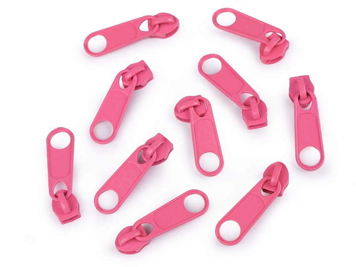 Zipper - 5mm - pink